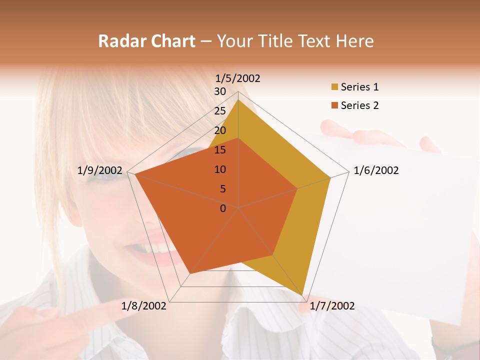 Hand White Holding PowerPoint Template