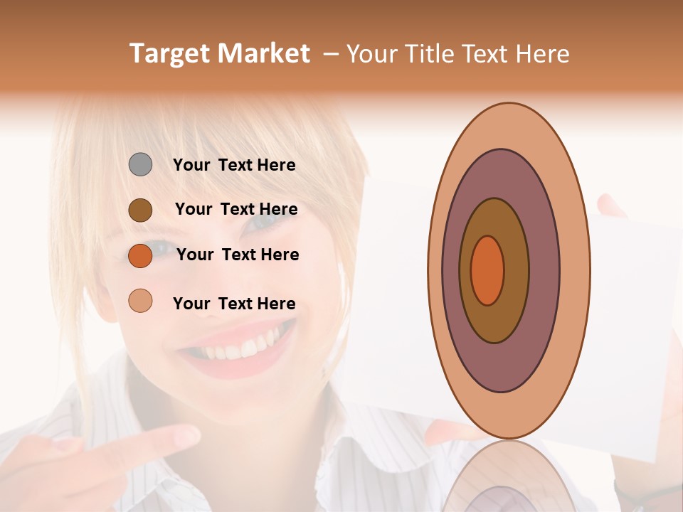 Hand White Holding PowerPoint Template