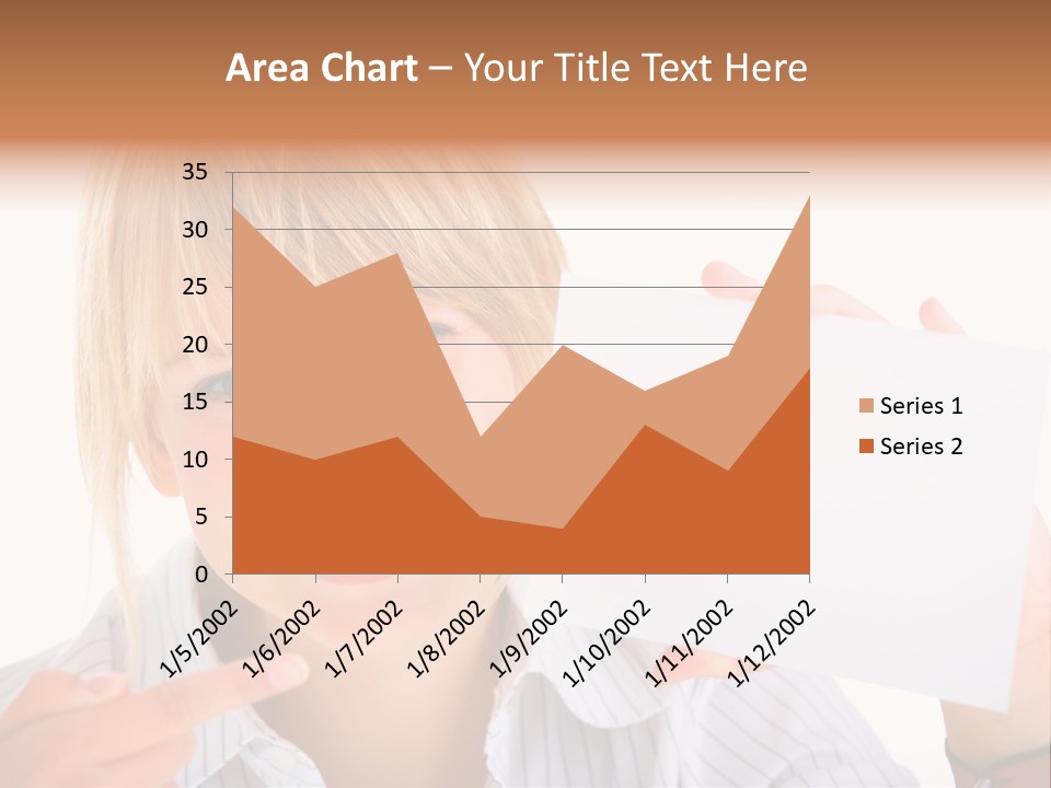 Hand White Holding PowerPoint Template