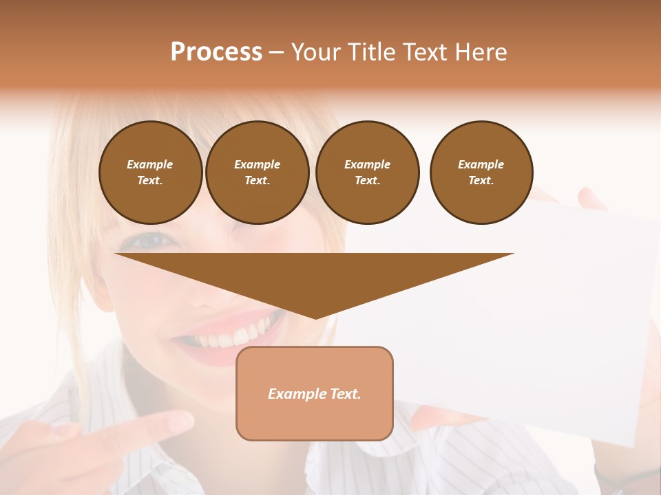 Hand White Holding PowerPoint Template