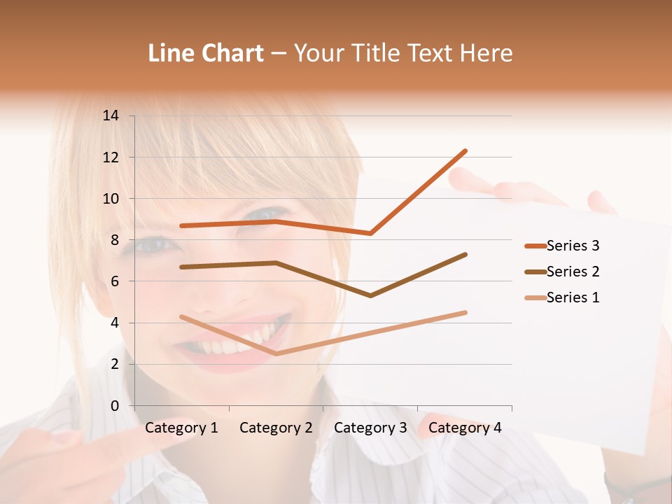 Hand White Holding PowerPoint Template
