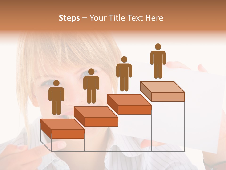 Hand White Holding PowerPoint Template