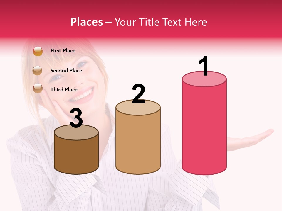 Friendly Corporation Caucasian PowerPoint Template