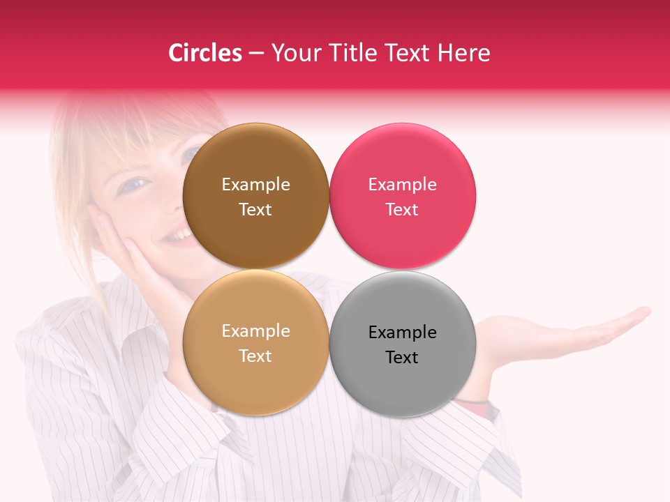 Friendly Corporation Caucasian PowerPoint Template