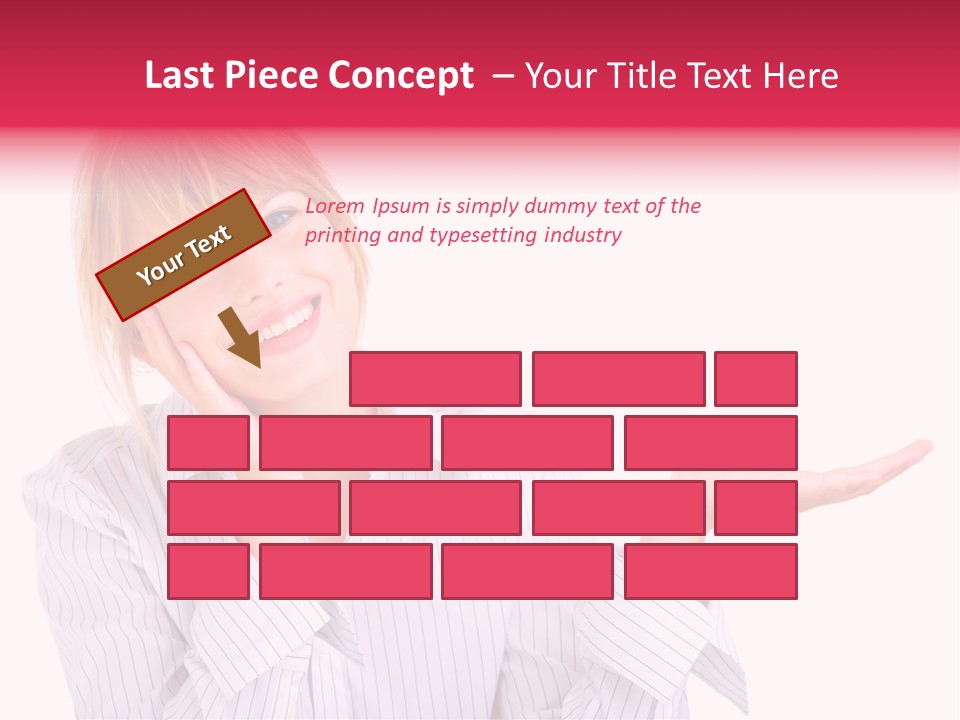 Friendly Corporation Caucasian PowerPoint Template
