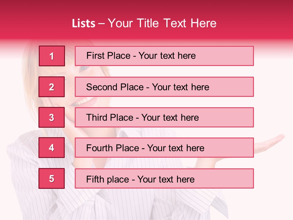 Friendly Corporation Caucasian PowerPoint Template