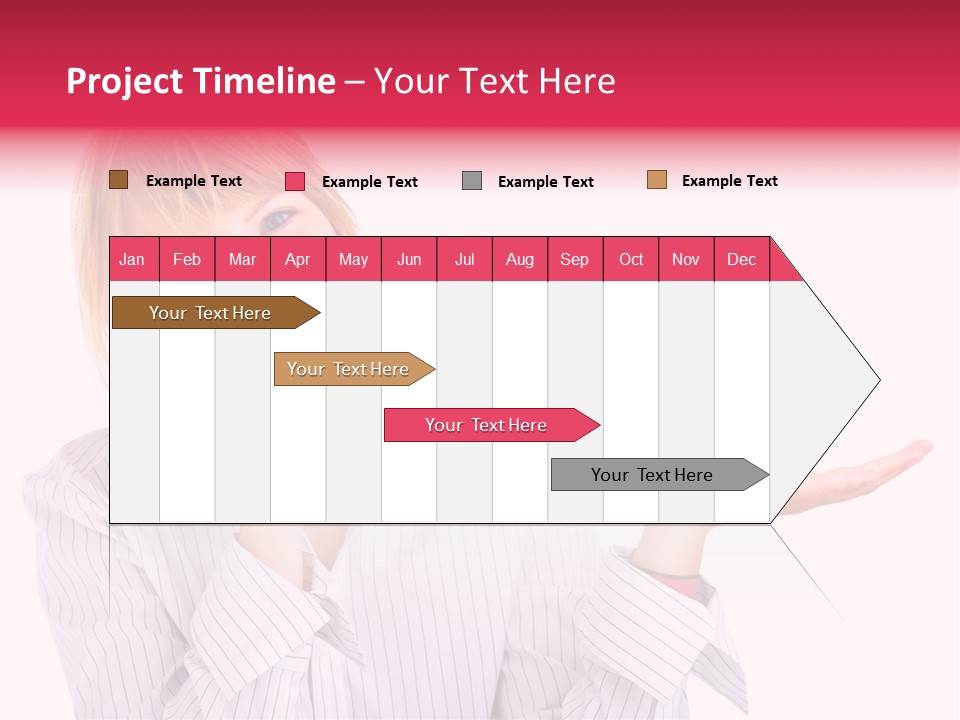 Friendly Corporation Caucasian PowerPoint Template
