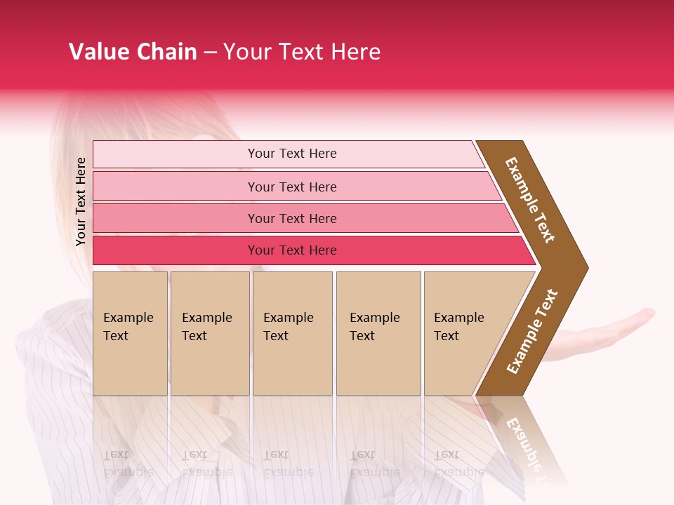 Friendly Corporation Caucasian PowerPoint Template