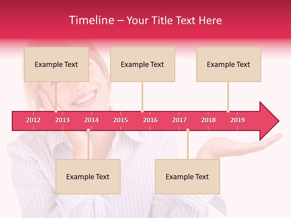 Friendly Corporation Caucasian PowerPoint Template