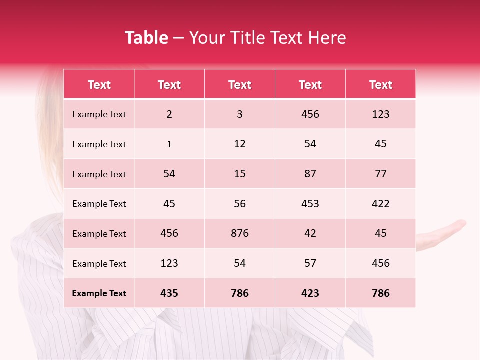 Friendly Corporation Caucasian PowerPoint Template