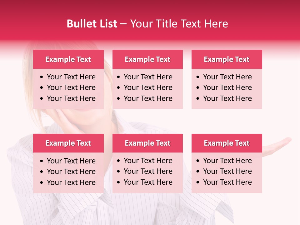 Friendly Corporation Caucasian PowerPoint Template