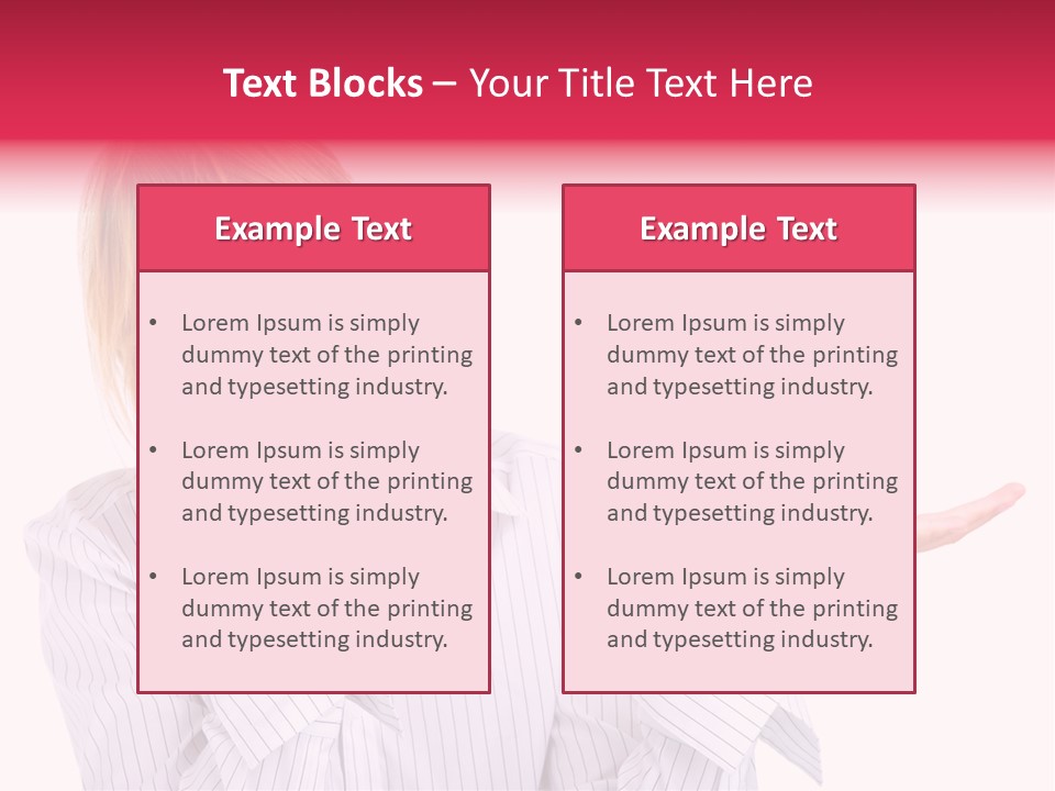 Friendly Corporation Caucasian PowerPoint Template