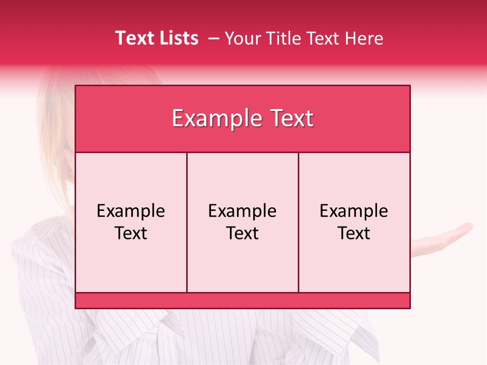 Friendly Corporation Caucasian PowerPoint Template