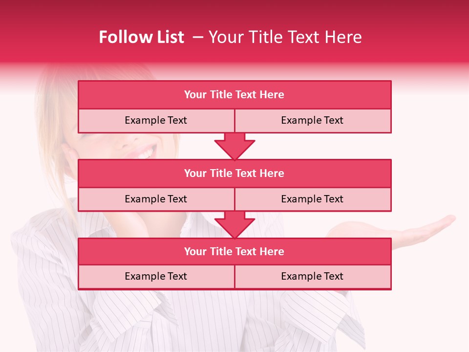 Friendly Corporation Caucasian PowerPoint Template