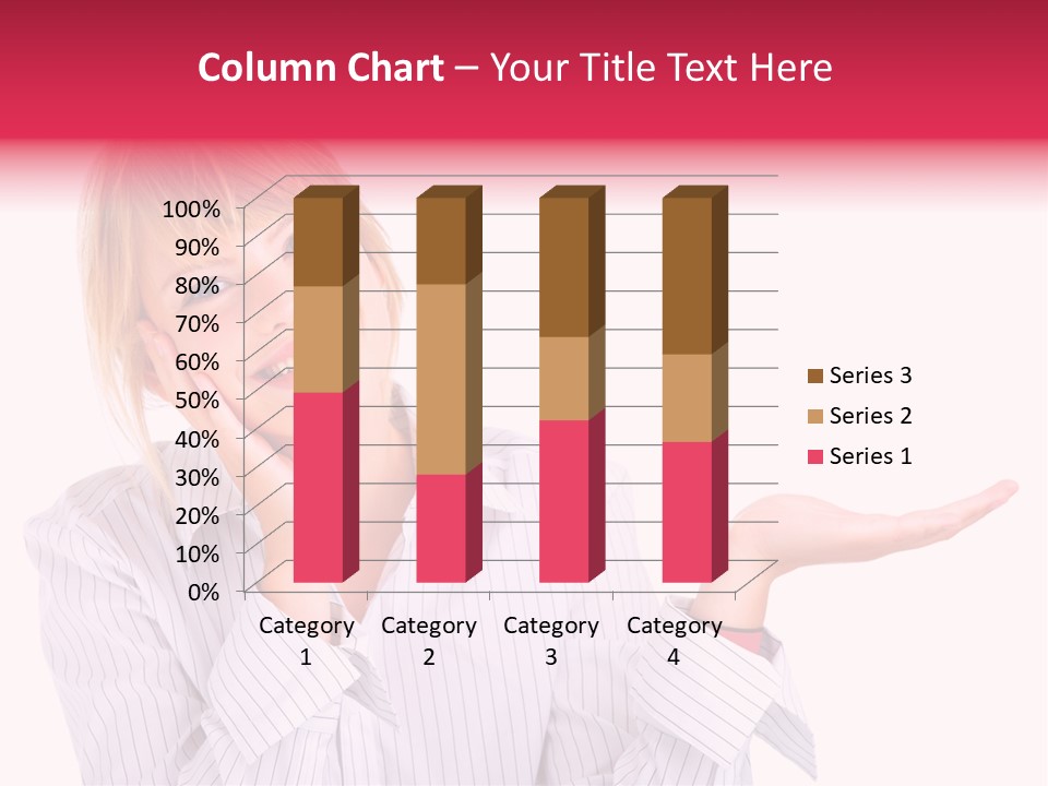 Friendly Corporation Caucasian PowerPoint Template