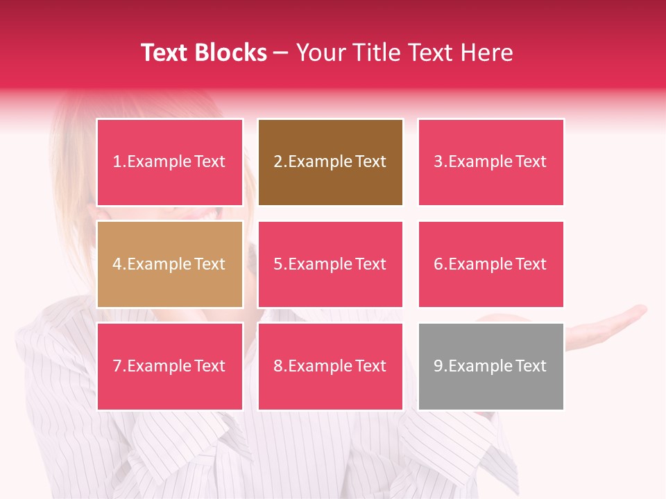 Friendly Corporation Caucasian PowerPoint Template