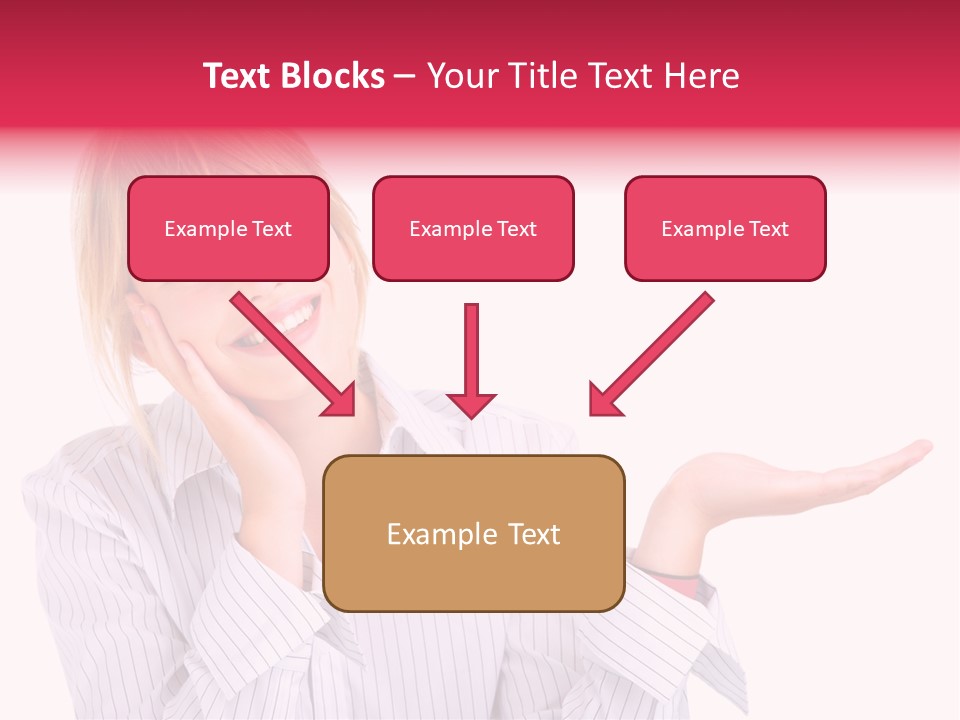 Friendly Corporation Caucasian PowerPoint Template