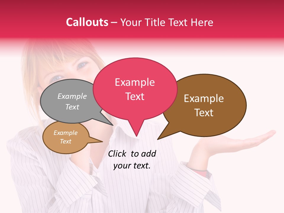 Friendly Corporation Caucasian PowerPoint Template