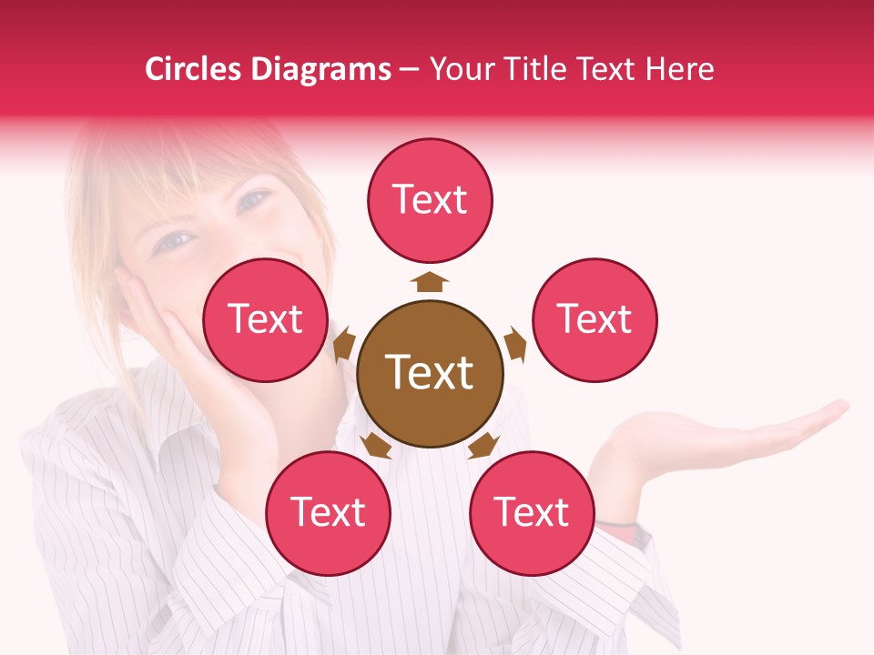 Friendly Corporation Caucasian PowerPoint Template