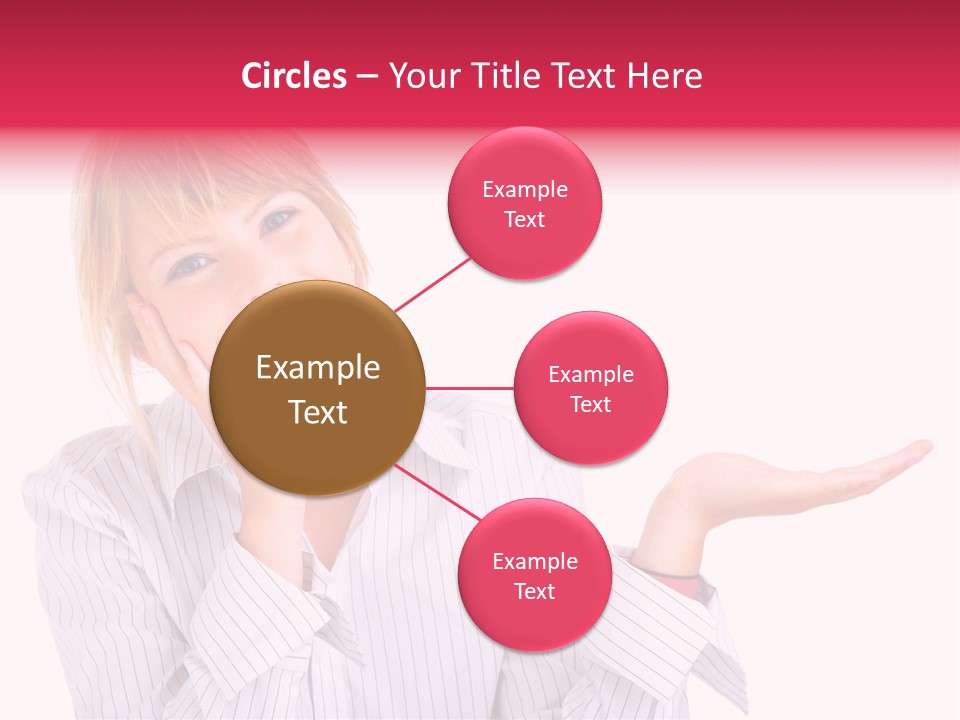 Friendly Corporation Caucasian PowerPoint Template