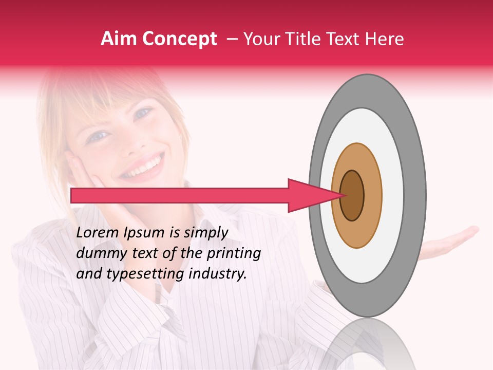 Friendly Corporation Caucasian PowerPoint Template