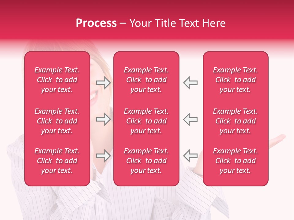 Friendly Corporation Caucasian PowerPoint Template