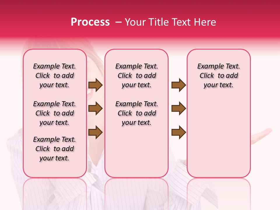 Friendly Corporation Caucasian PowerPoint Template