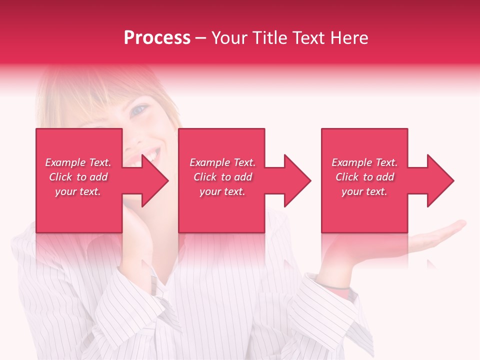 Friendly Corporation Caucasian PowerPoint Template