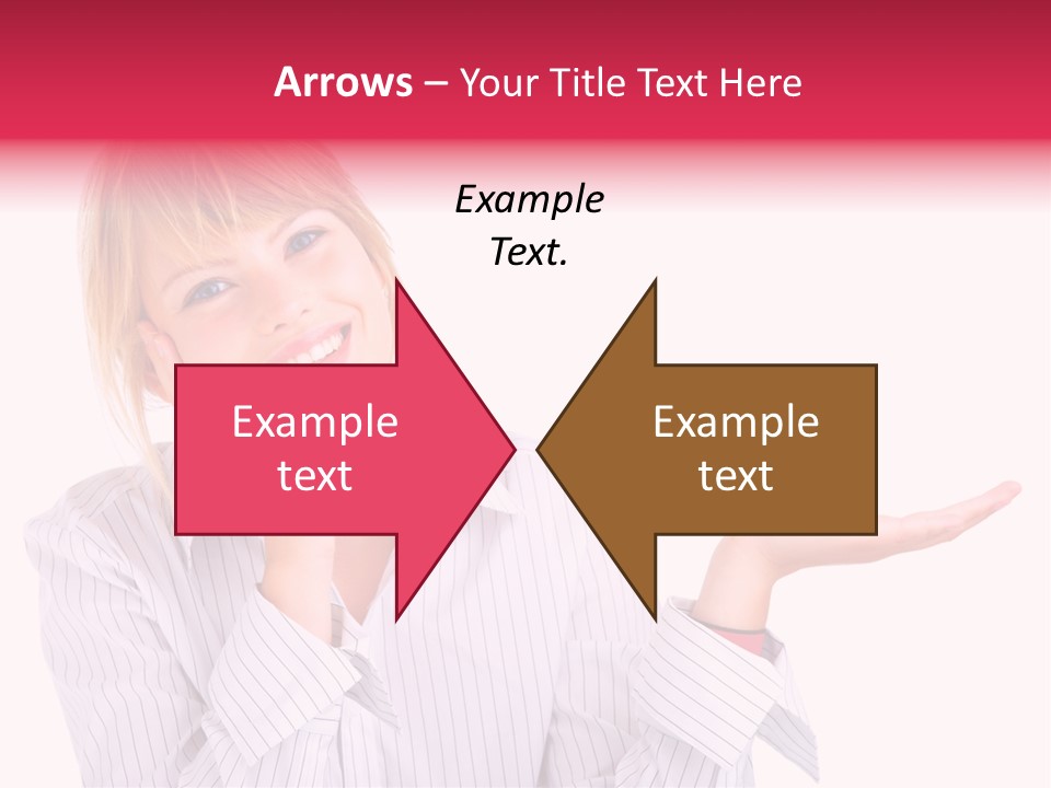 Friendly Corporation Caucasian PowerPoint Template