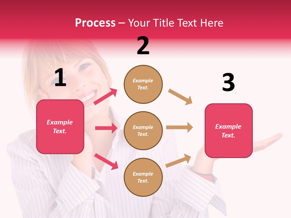 Friendly Corporation Caucasian PowerPoint Template