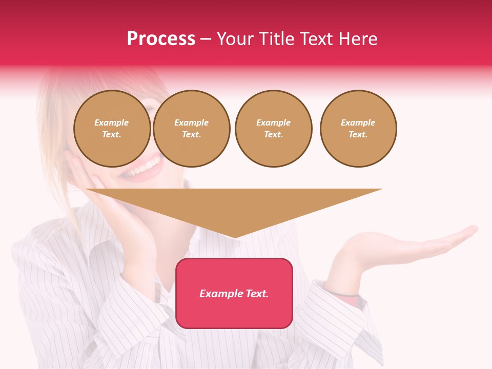 Friendly Corporation Caucasian PowerPoint Template