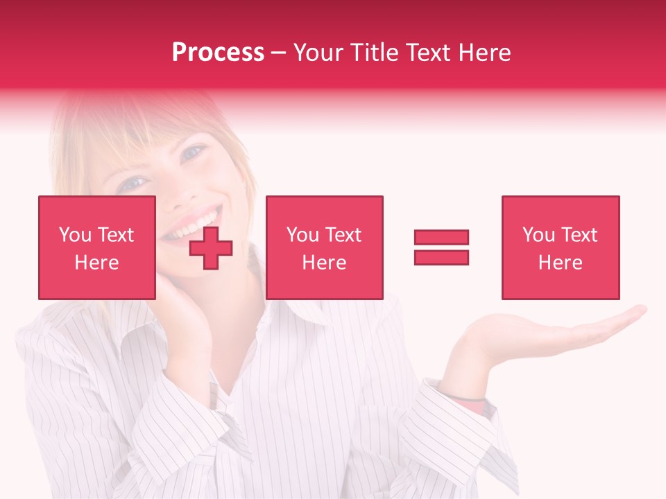 Friendly Corporation Caucasian PowerPoint Template