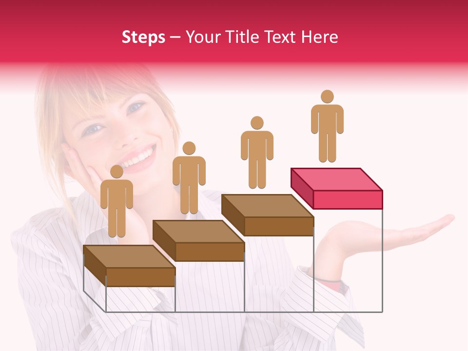 Friendly Corporation Caucasian PowerPoint Template