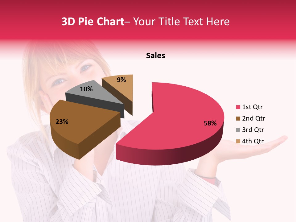 Friendly Corporation Caucasian PowerPoint Template