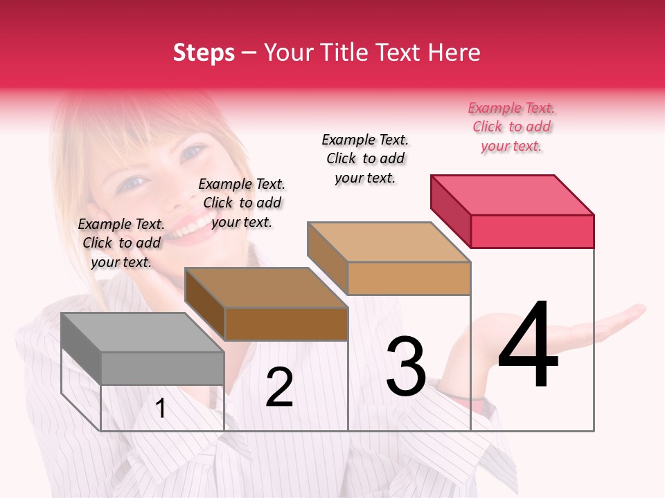 Friendly Corporation Caucasian PowerPoint Template