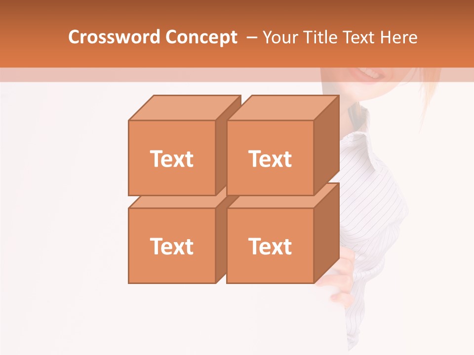 Attractive Person Portrait PowerPoint Template