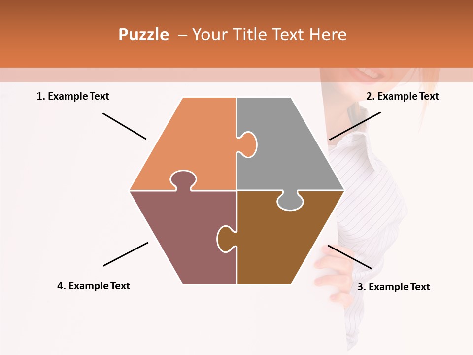 Attractive Person Portrait PowerPoint Template