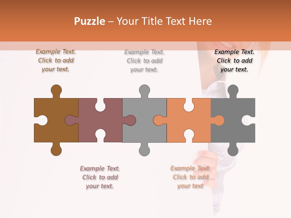 Attractive Person Portrait PowerPoint Template