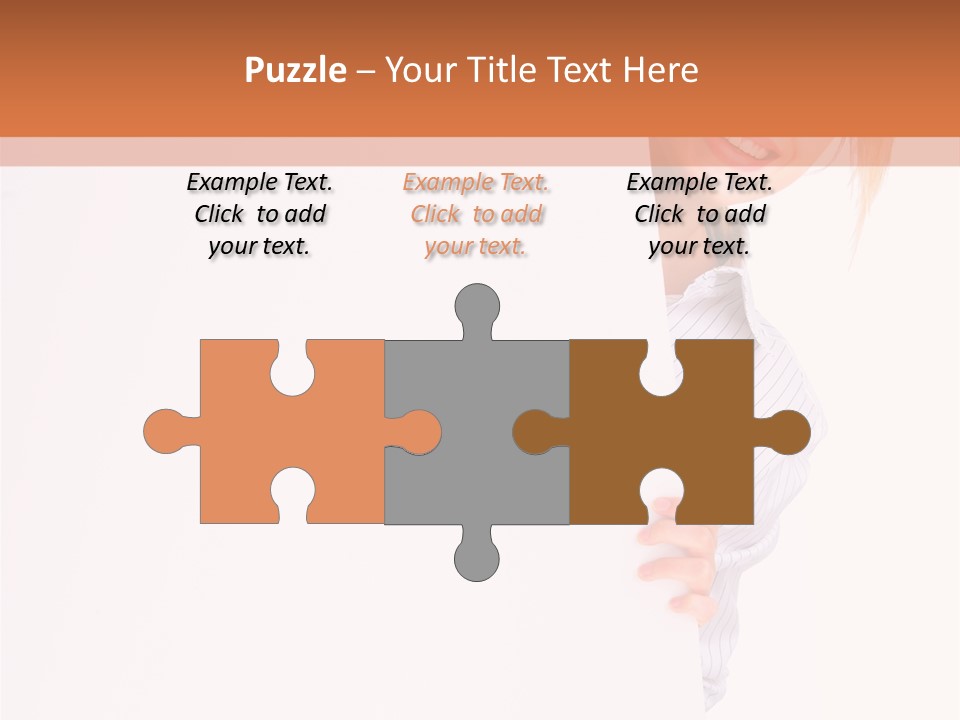 Attractive Person Portrait PowerPoint Template