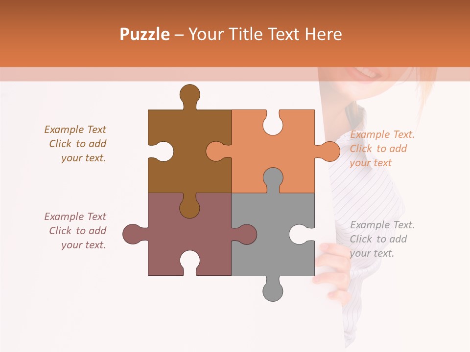 Attractive Person Portrait PowerPoint Template