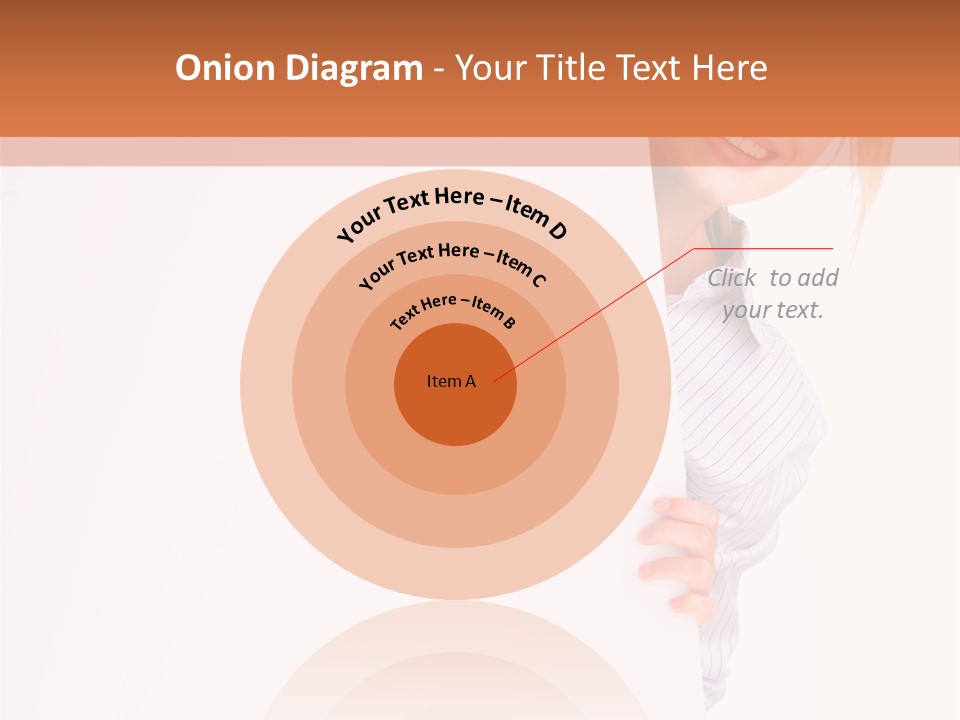 Attractive Person Portrait PowerPoint Template