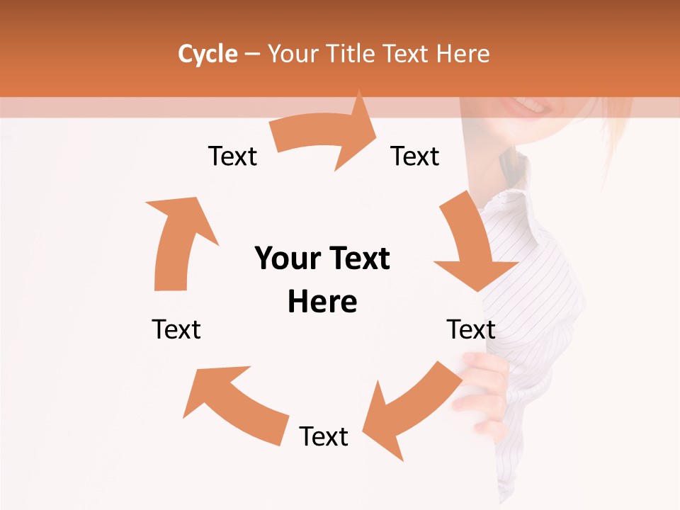 Attractive Person Portrait PowerPoint Template