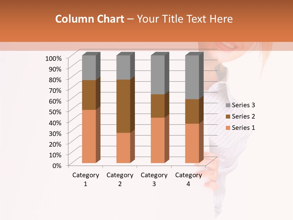 Attractive Person Portrait PowerPoint Template