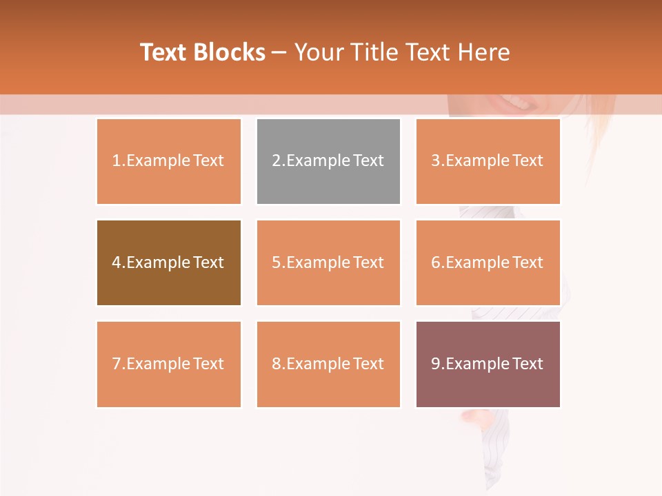 Attractive Person Portrait PowerPoint Template