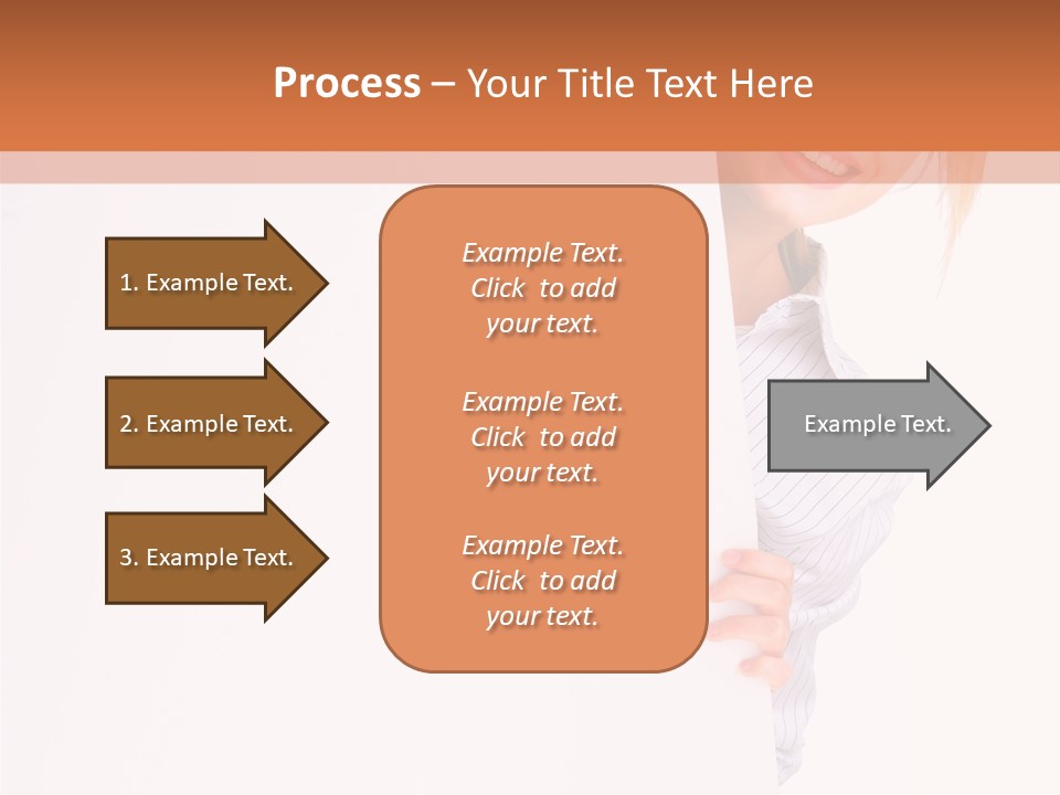 Attractive Person Portrait PowerPoint Template