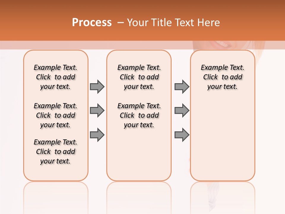 Attractive Person Portrait PowerPoint Template