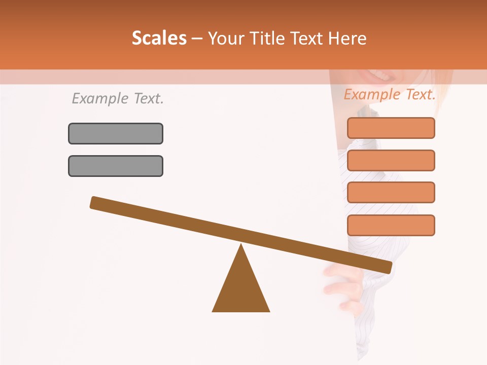 Attractive Person Portrait PowerPoint Template