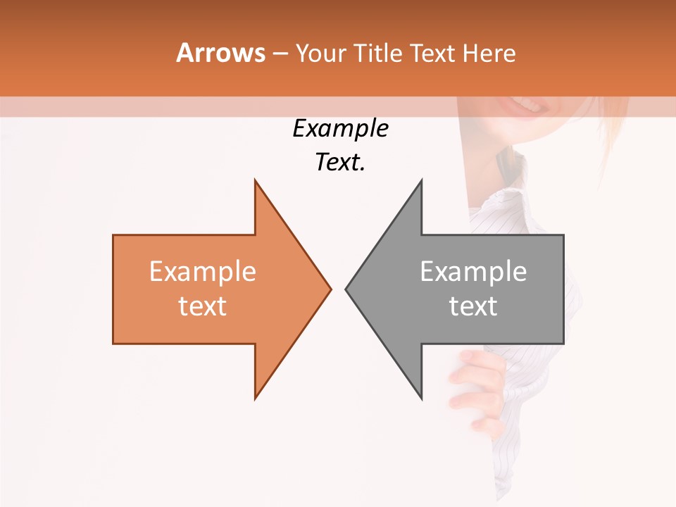 Attractive Person Portrait PowerPoint Template