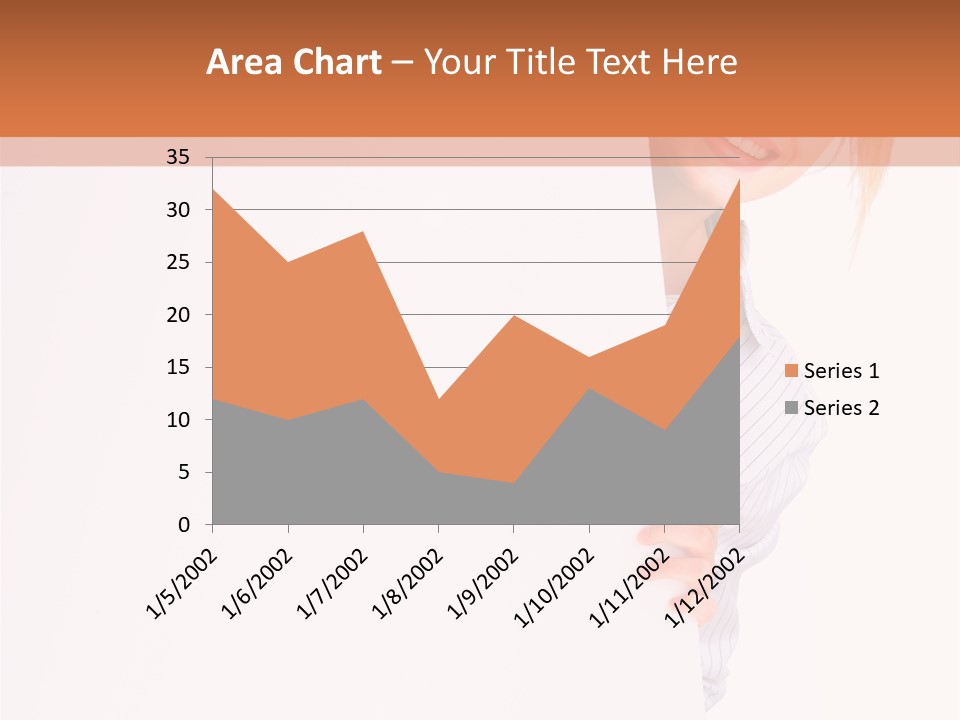 Attractive Person Portrait PowerPoint Template