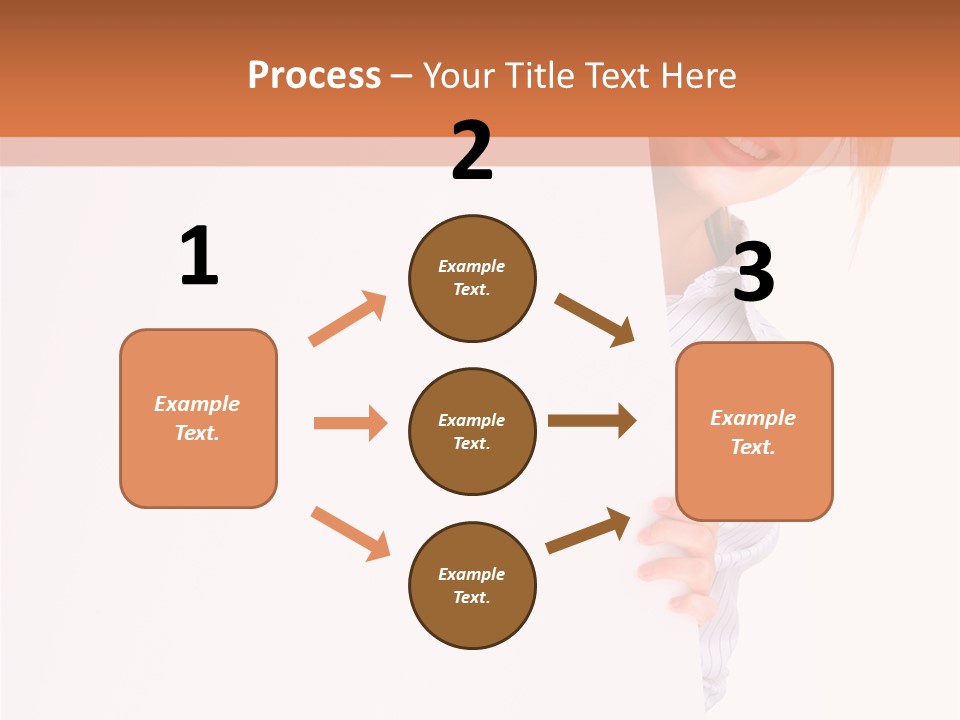 Attractive Person Portrait PowerPoint Template